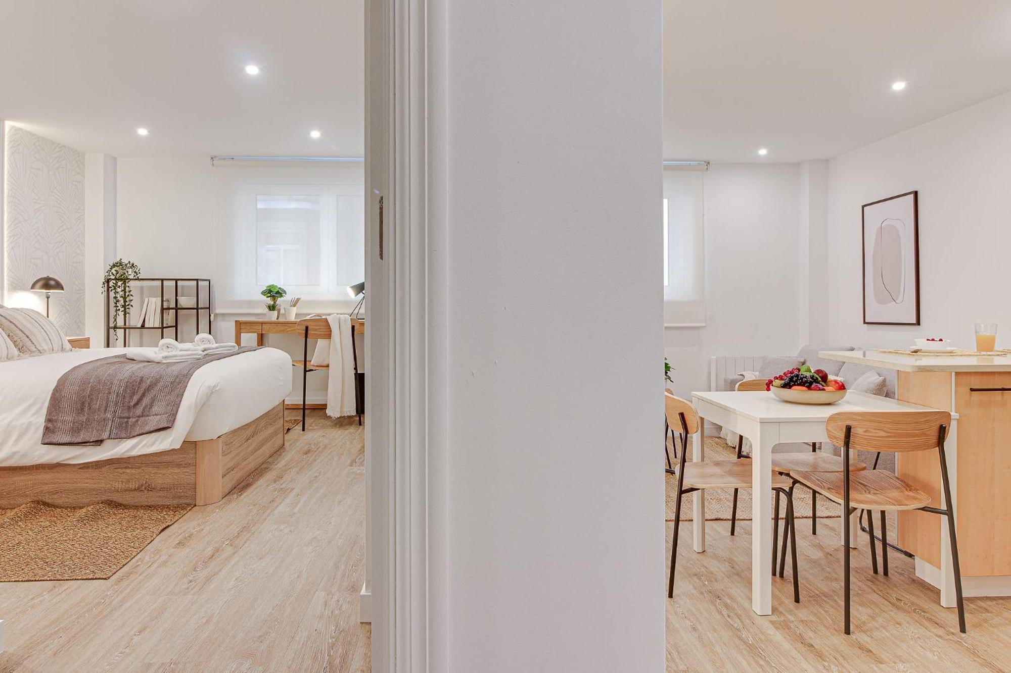 Diseno A Coruna Con Garaje Gratis By Theblueapartments Com מראה חיצוני תמונה